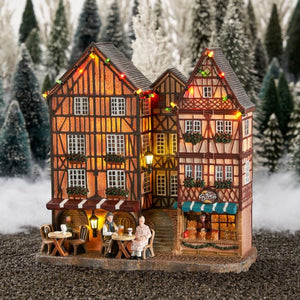 Luville Facader med bager og café