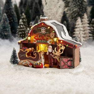 Luville Julemandens garage