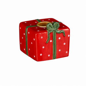 Ljusstake inslagen present
