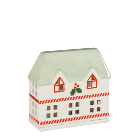 Lyshus med farver 16 cm højt