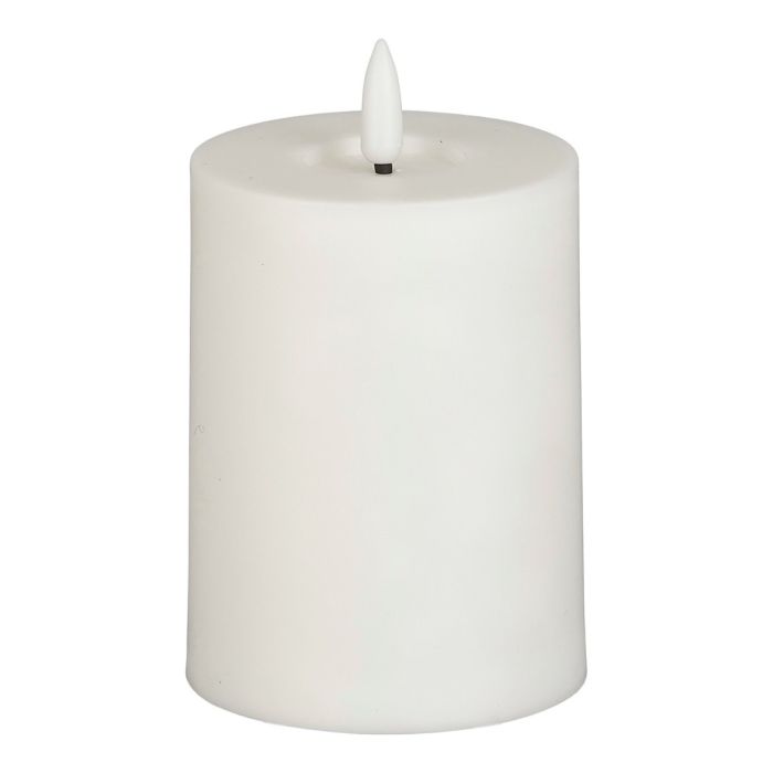 LED-bloklys 10 cm højt udendørs brug