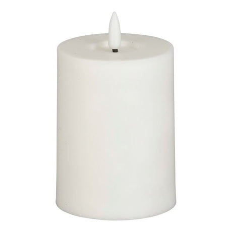 LED-bloklys 10 cm højt udendørs brug