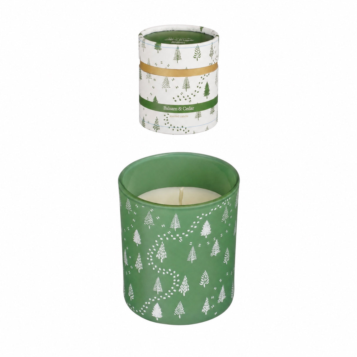 Presentpaket med doftljus vinter