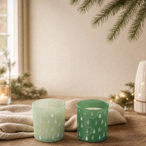 Presentpaket med doftljus vinter