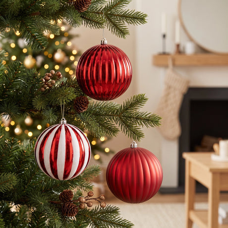 Stor julgranskula med spår 20 cm i diameter