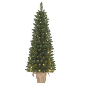 Gerlos juletræ med lys 90 cm højt
