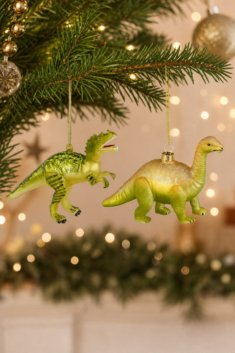 Julkula Dinosaurie grön