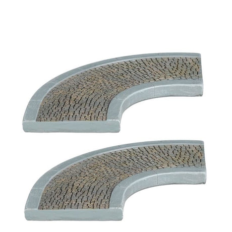 Luville 2 buede vejstykker