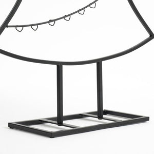 Juletræ i sort metal 105 cm højt