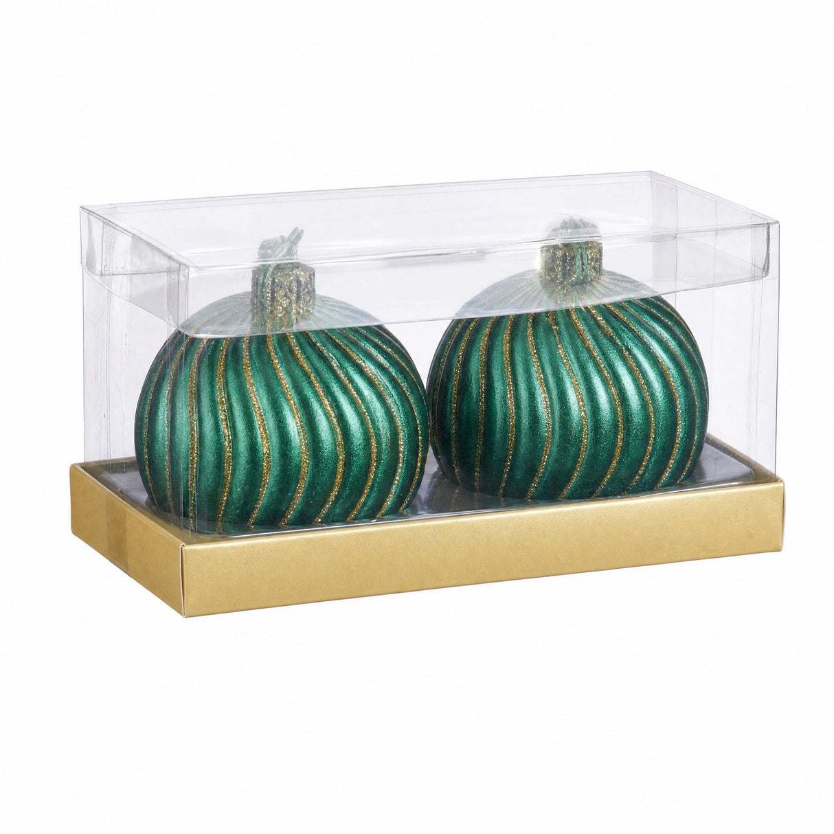 Ljus julkula 6 cm 2-pack