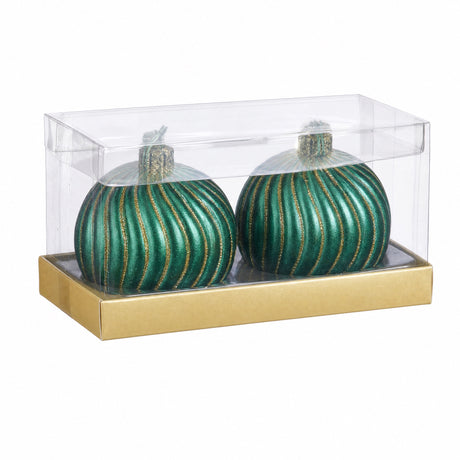Ljus julkula 6 cm 2-pack