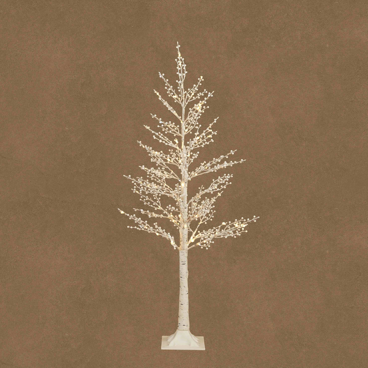 Vitt ljusträd 150 cm högt från Luca Lighting