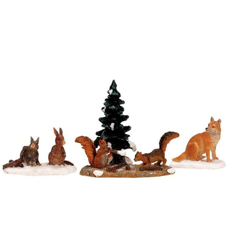 Woodland Animals Set Of 4