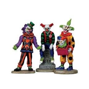 Evil Sinister Clowns Set Of 3