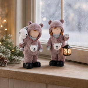Vinterbarn 43 cm höga
