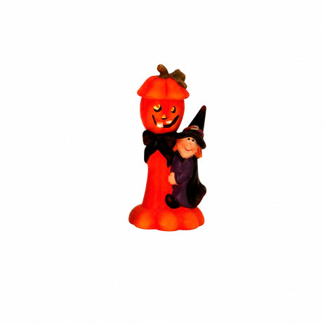 Halloween lykta med LED-ljus 21 cm