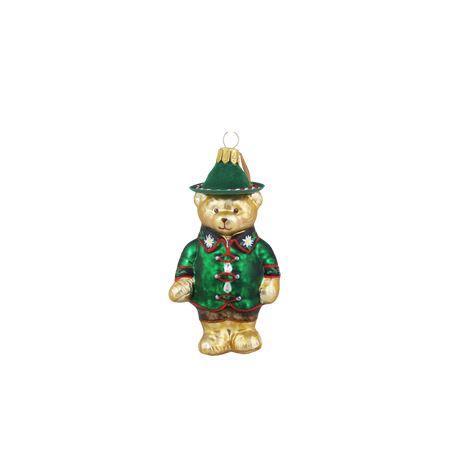 Julekugle Tyrolerbjørn