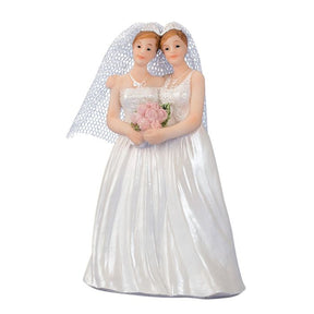 Brudepar 10 cm højt