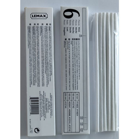 Smoking Feature Replacement Wicks Set Of 6