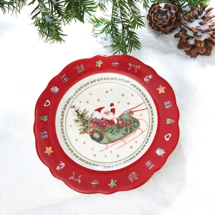 Julestel Tallerken 21 cm i dia