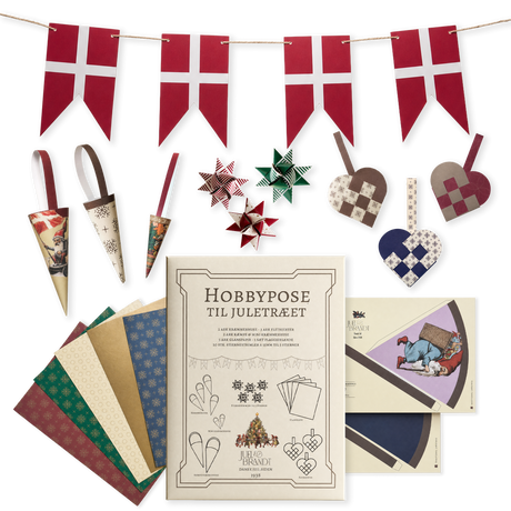 Hobbypåse med DIY julgranspynt från Juel & Brandt