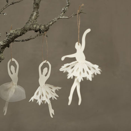 Papirpynt Dansende ballerina