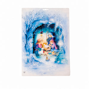 Adventskalender med Jesusbarnet