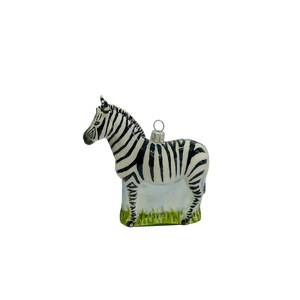 Julekugle Zebra