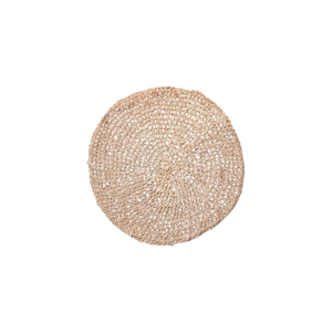 Speedtsberg flettet dækkeserviet rosa 42 cm