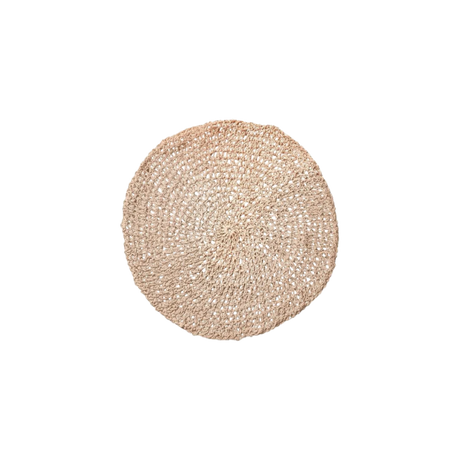 Speedtsberg flettet dækkeserviet rosa 42 cm