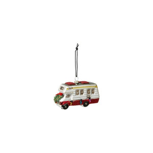 Julekugle Autocamper med krans