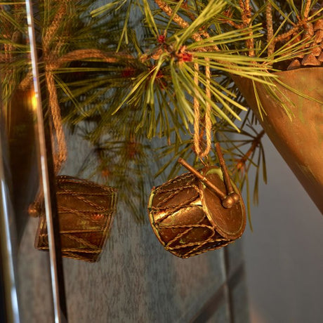 Tromme i metal kobber