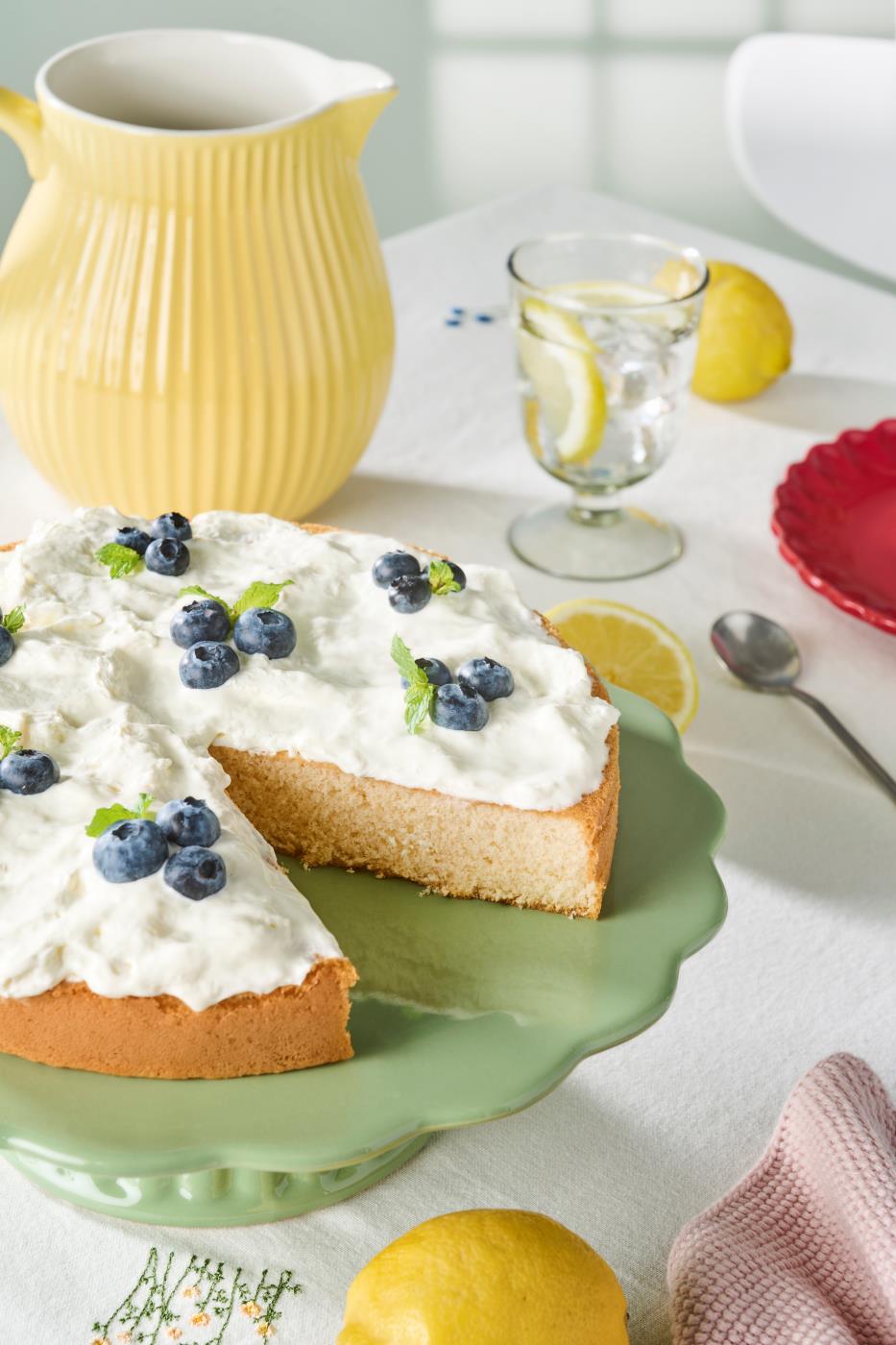 Mynte kande fra Lemonade serien af Ib Laursen på kagebord