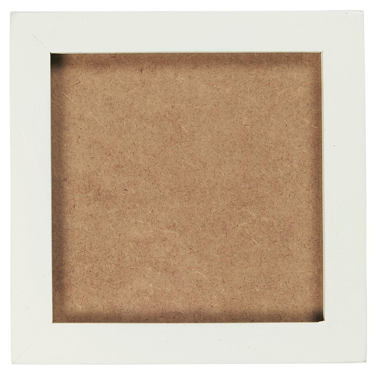 Fotoramme i hvidt træ fra Ib Laursens UNIKA serie i 14x14 cm