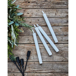 House Doctor LED-lys med lys i flammen set tæt på