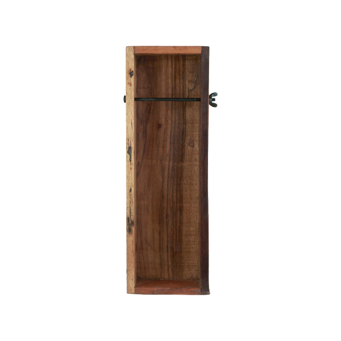 Ib Laursen Unika toiletrullekasse i genbrugstræ til flere toiletruller