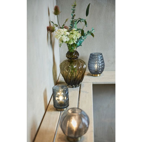 Speedtsberg Lampe med LED blå med mønster