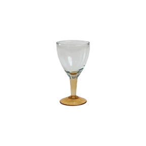 Speedtsberg vinglas med gul fod