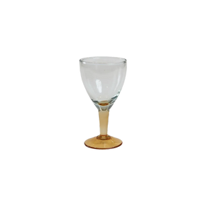 Speedtsberg vinglas med gul fod