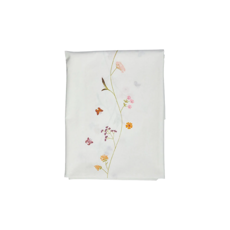 Speedtsberg coated dug med blomster og sommerfugle