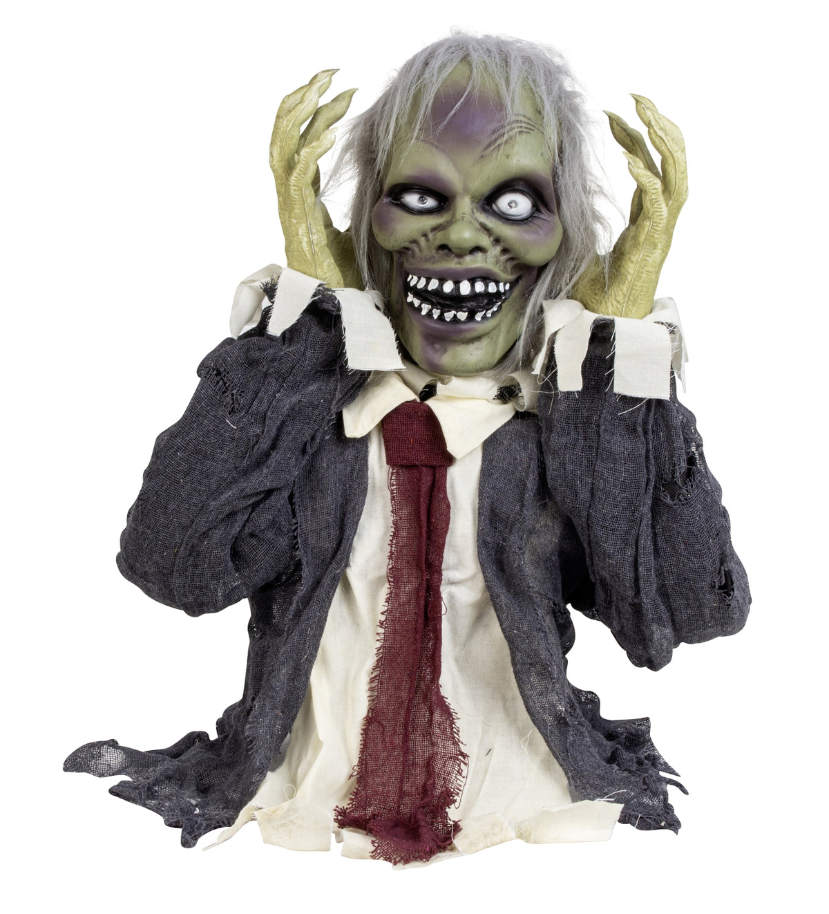 Zombiemonster med animering för Halloweendekoration