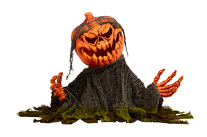 Græskarmand med animation til Halloween dekoration