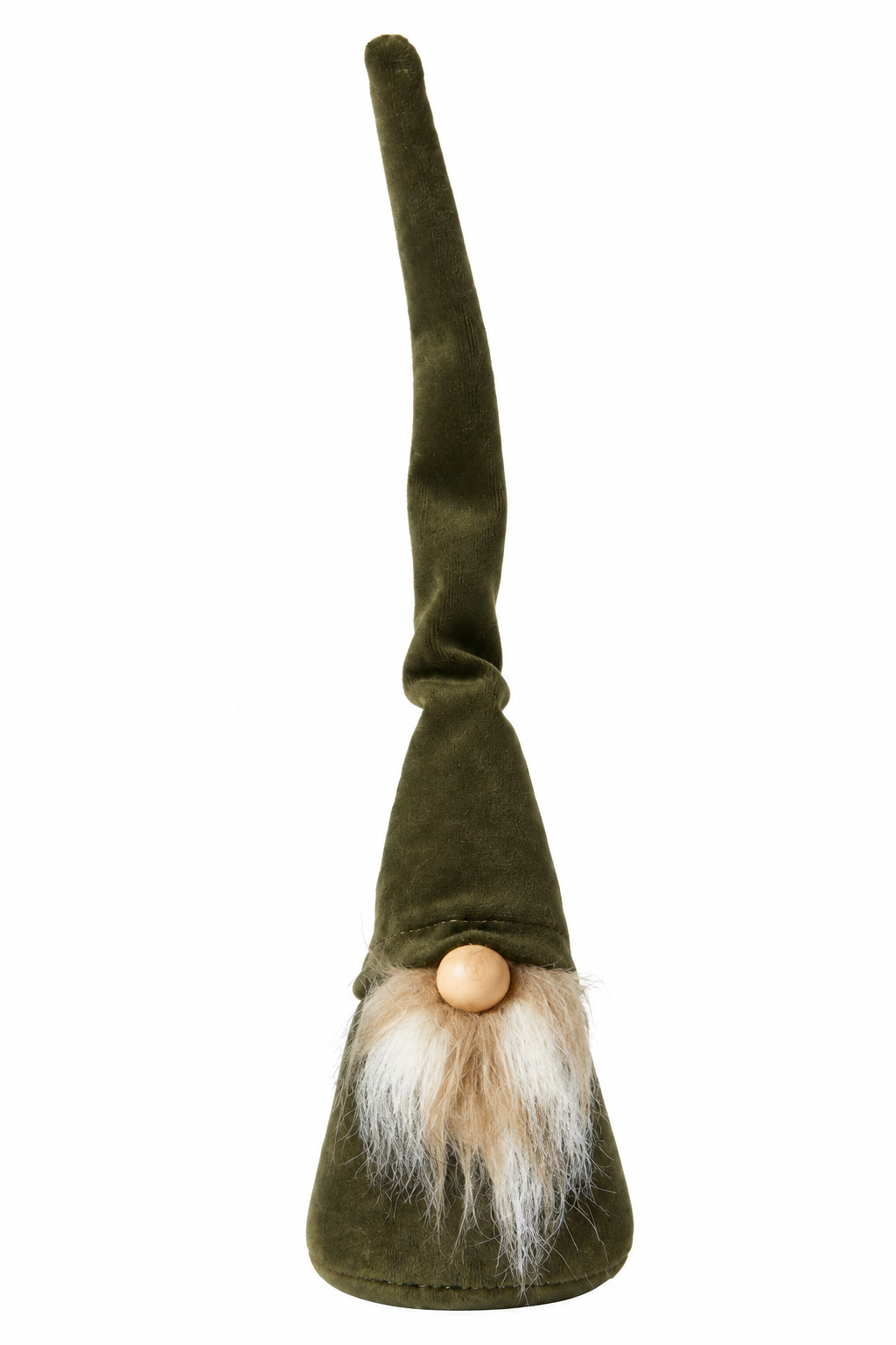 Kaj, tomte i grön velour från Speedtsberg