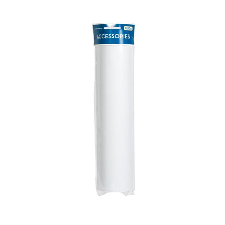 Hvidt underlag i plast 100 x 35 cm.