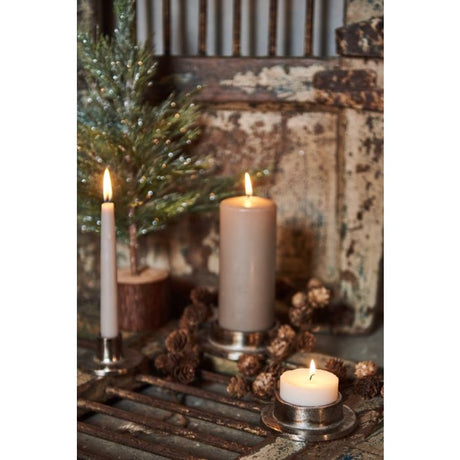 Lysestage antik guld