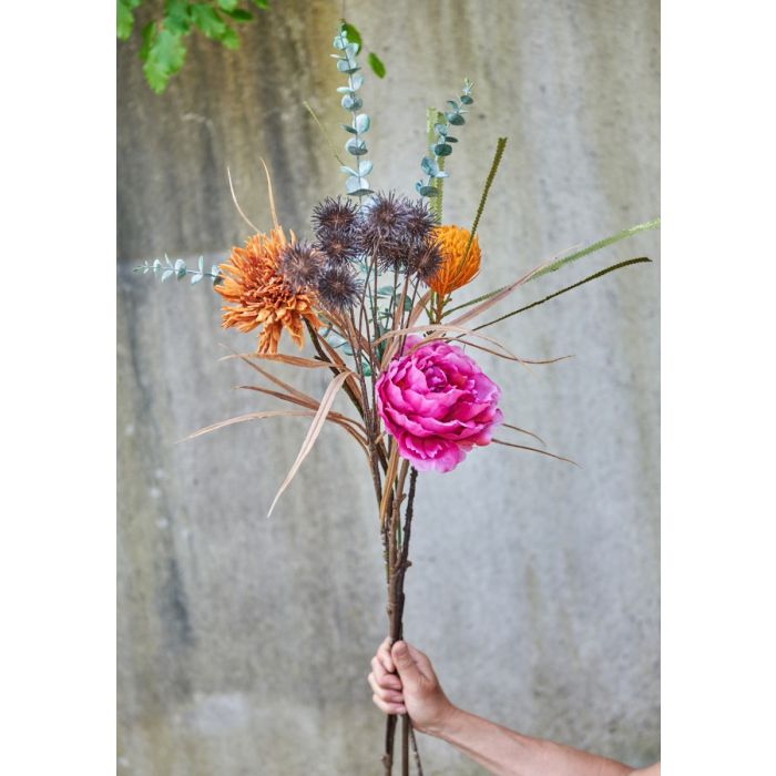 Krysantemum stilk burned orange