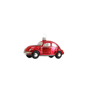 Julekugle Volkswagen Bil rød