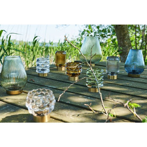 Speedtsberg Lampe med LED blå med riller