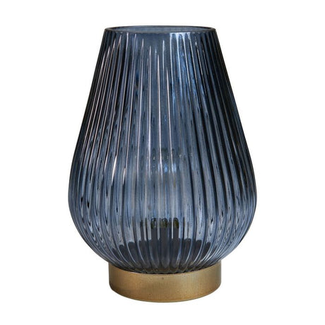 Speedtsberg Lampe med LED blå med riller