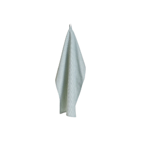 Viskestykke stribet lyseblåt/hvidt fra Speedtsberg